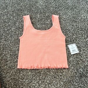 Peach Sleeveless Top